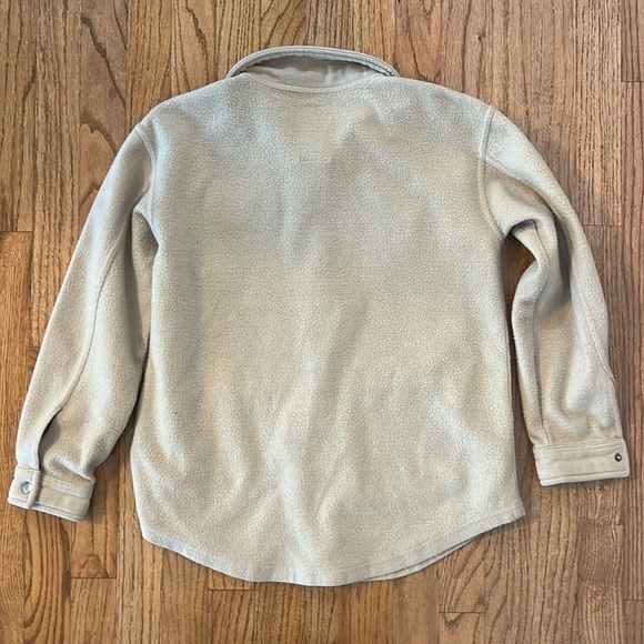 Fornia shacket girls size 12 chore coat warm jacket neutral 100% recycled poly - Picture 6 of 7